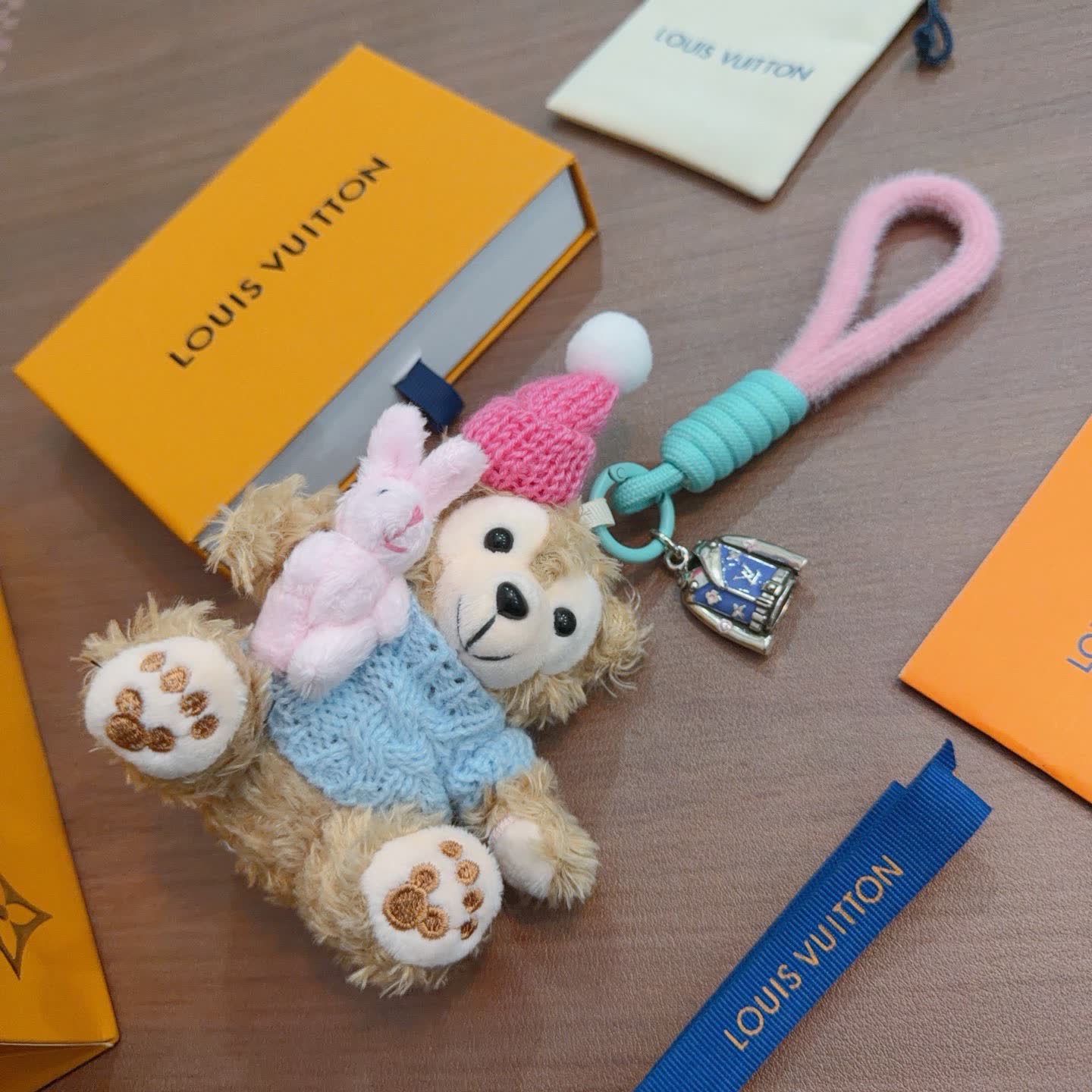 Louis Vuitton Bear Keychain